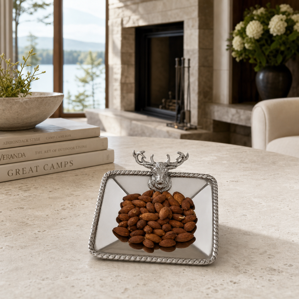 Elk Head Nut Bowl 8
