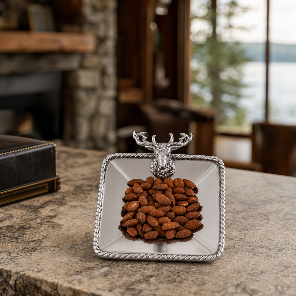 Elk Head Nut Bowl 4