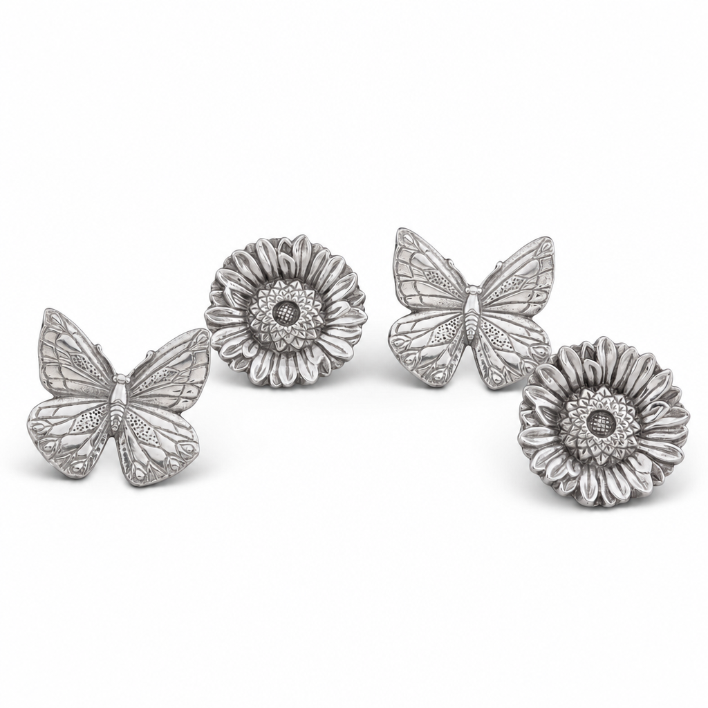 Butterfly and Flower Napkin Rings 1