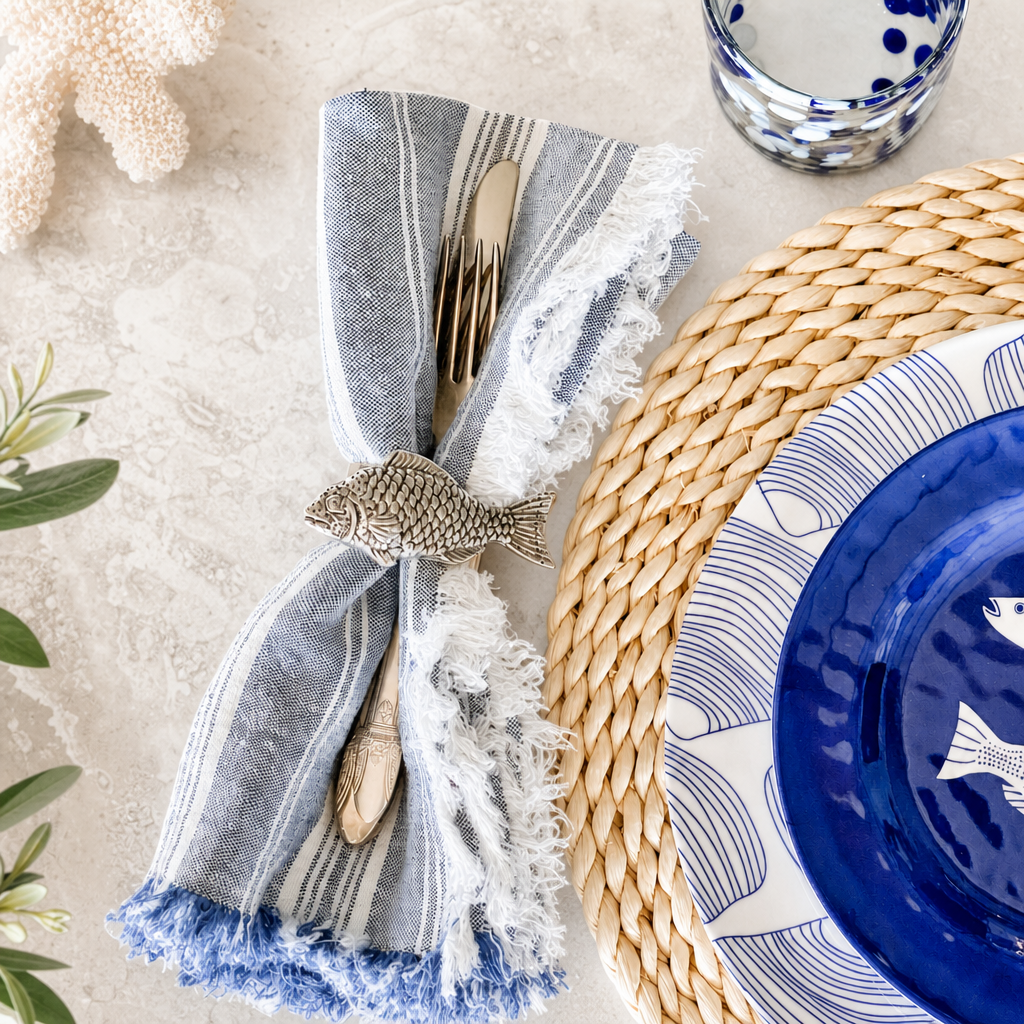 Fish Napkin Rings - set of 4 7