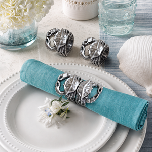 Crab Napkin Rings - set of 4 7