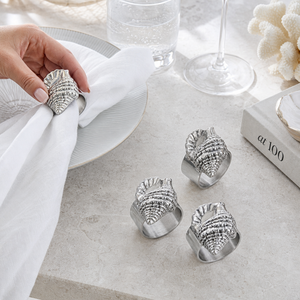 Sea Shell Napkin Rings - set of 4 4