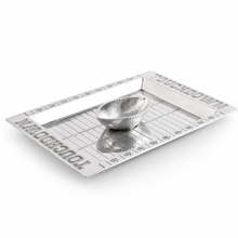 Football Field Chip and Dip Tray and Bowl 1
