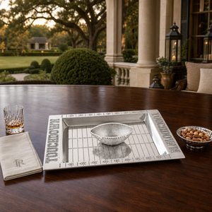 Football Field Chip and Dip Tray and Bowl 3