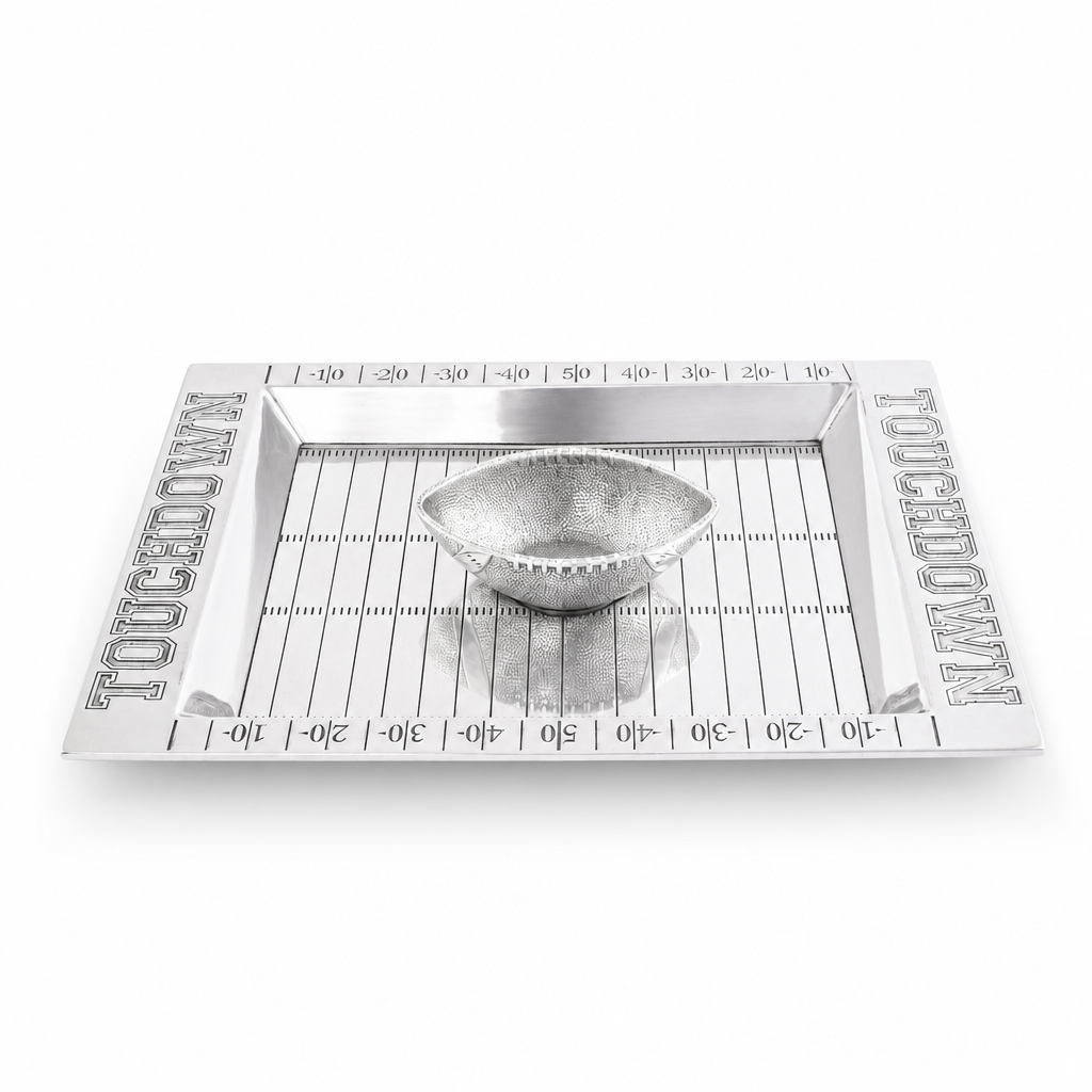 Football Field Chip and Dip Tray and Bowl 11