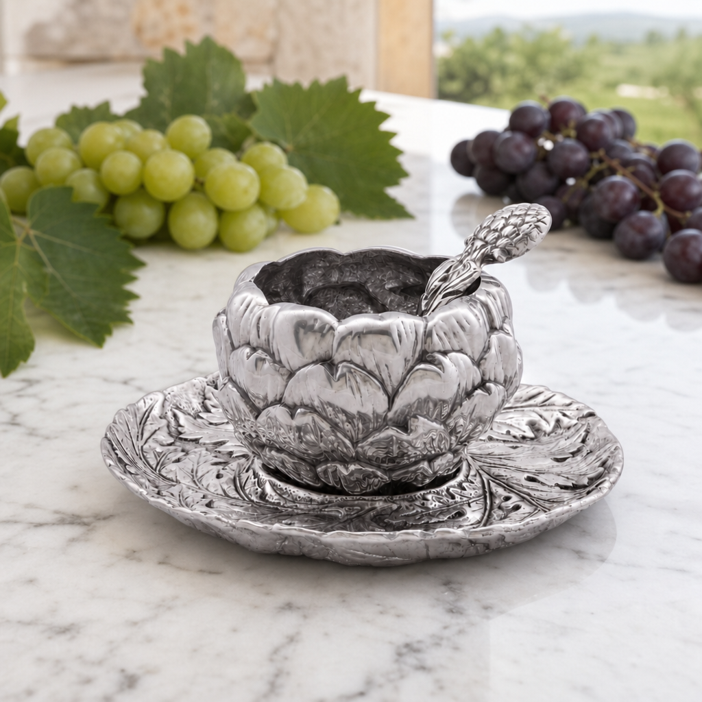 Artichoke Condiment Set 3 piece 3