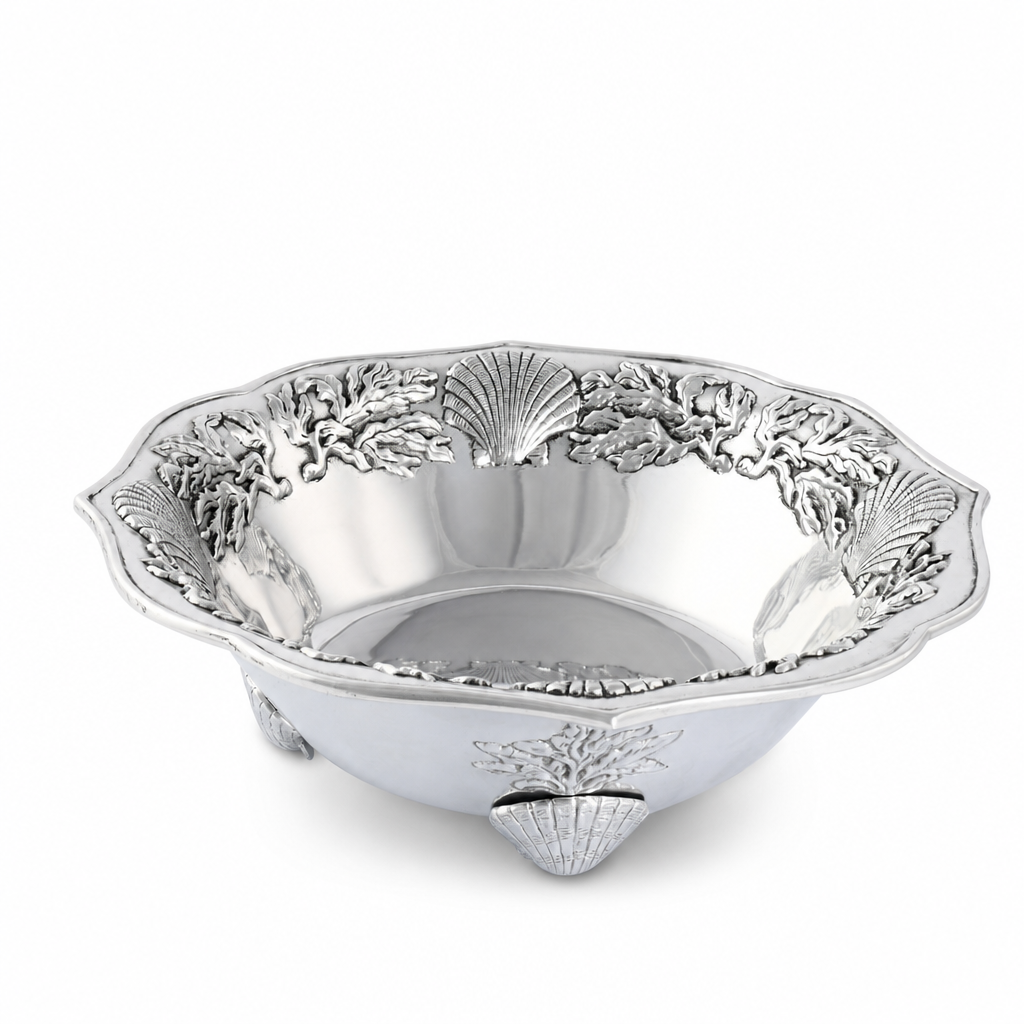 Ocean Kelp and Shells Salad Bowl 8