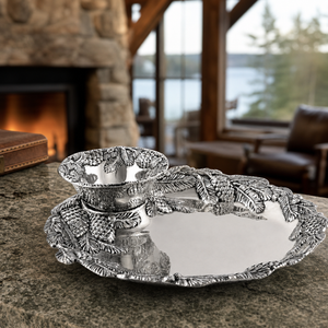 Pine Cone Forest Chip and Dip Tray 2
