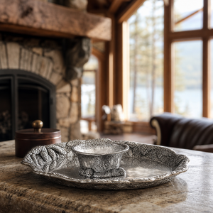 Pine Cone Forest Chip and Dip Tray 3