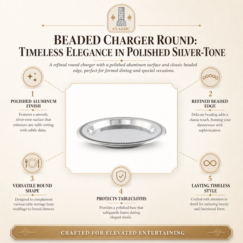 Beaded Charger Round 8