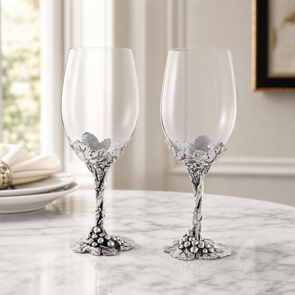 Grape Wine Glasses 8