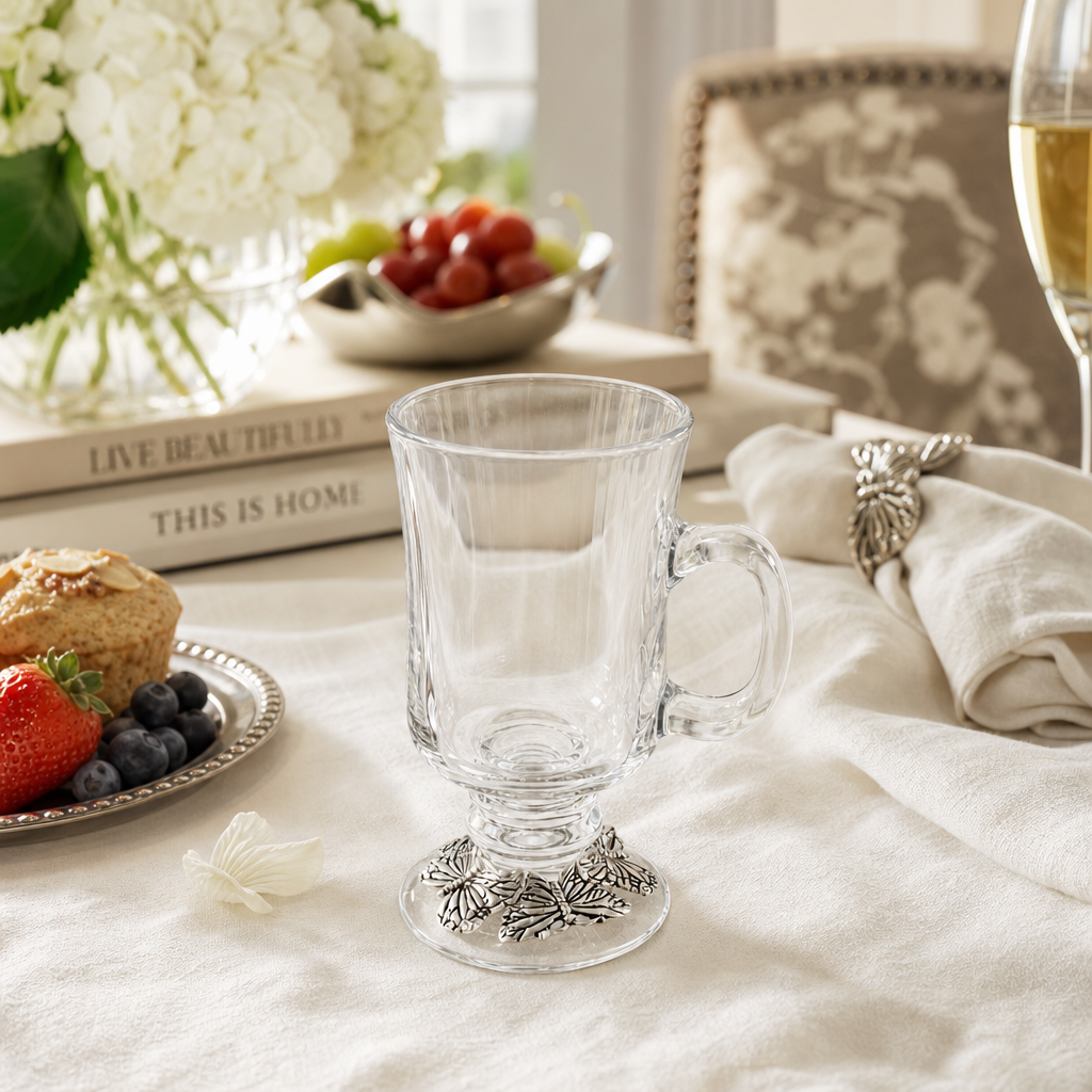 Butterfly Glass Mugs 17