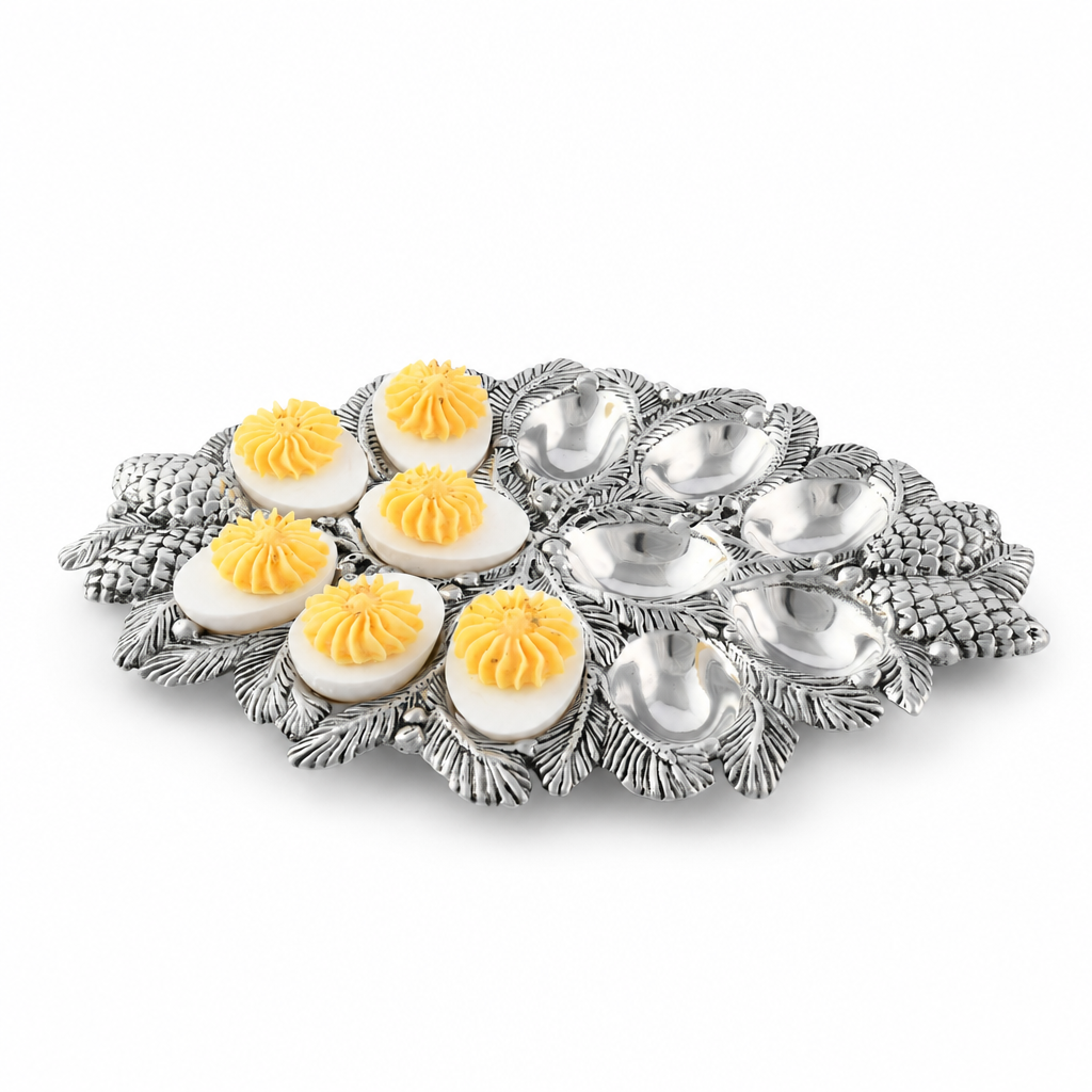 Pine Cone Forest Deviled Egg Server 1