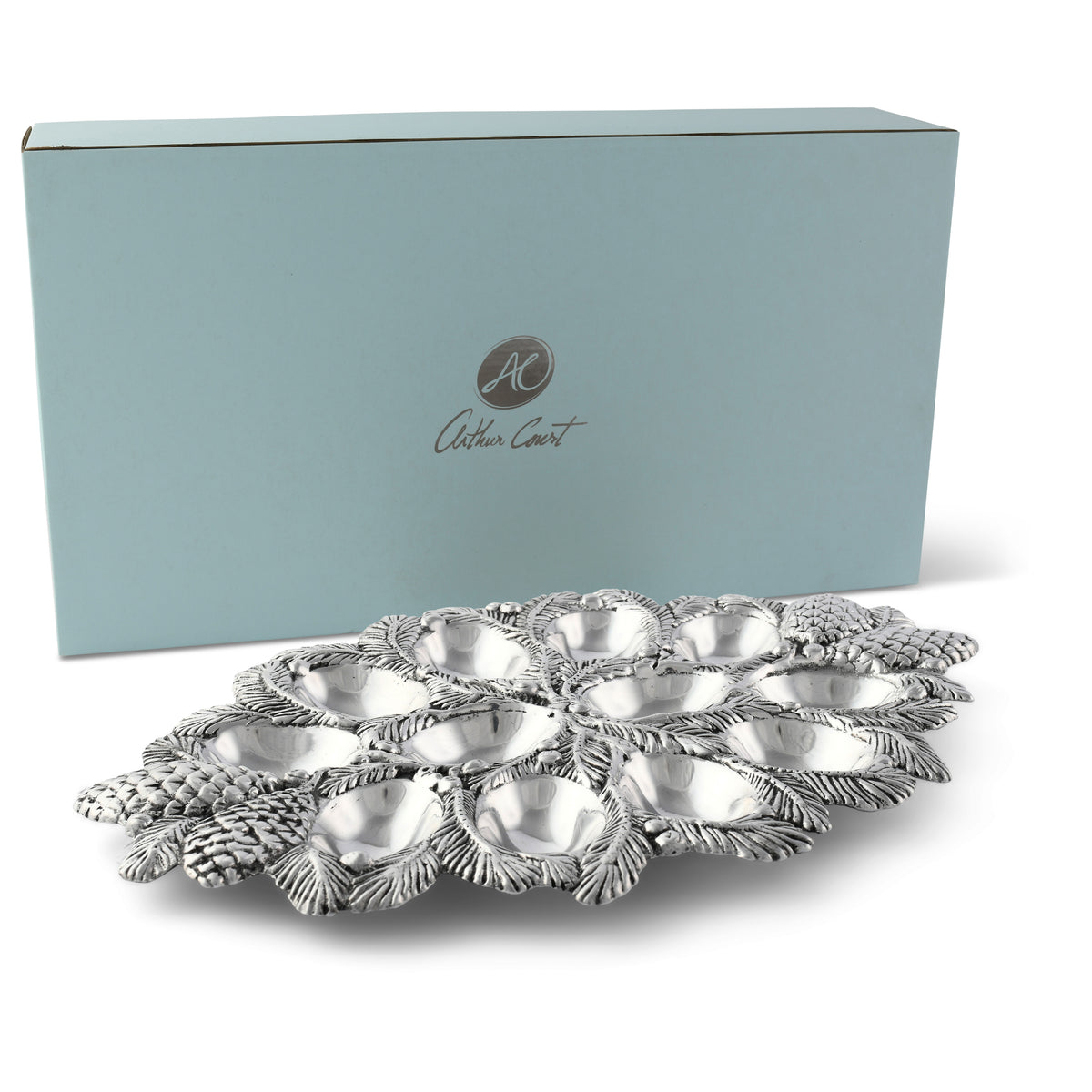 Pine Cone Forest Deviled Egg Server 8