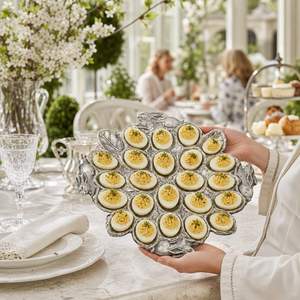 Bunny Deviled Egg Holder Large 6
