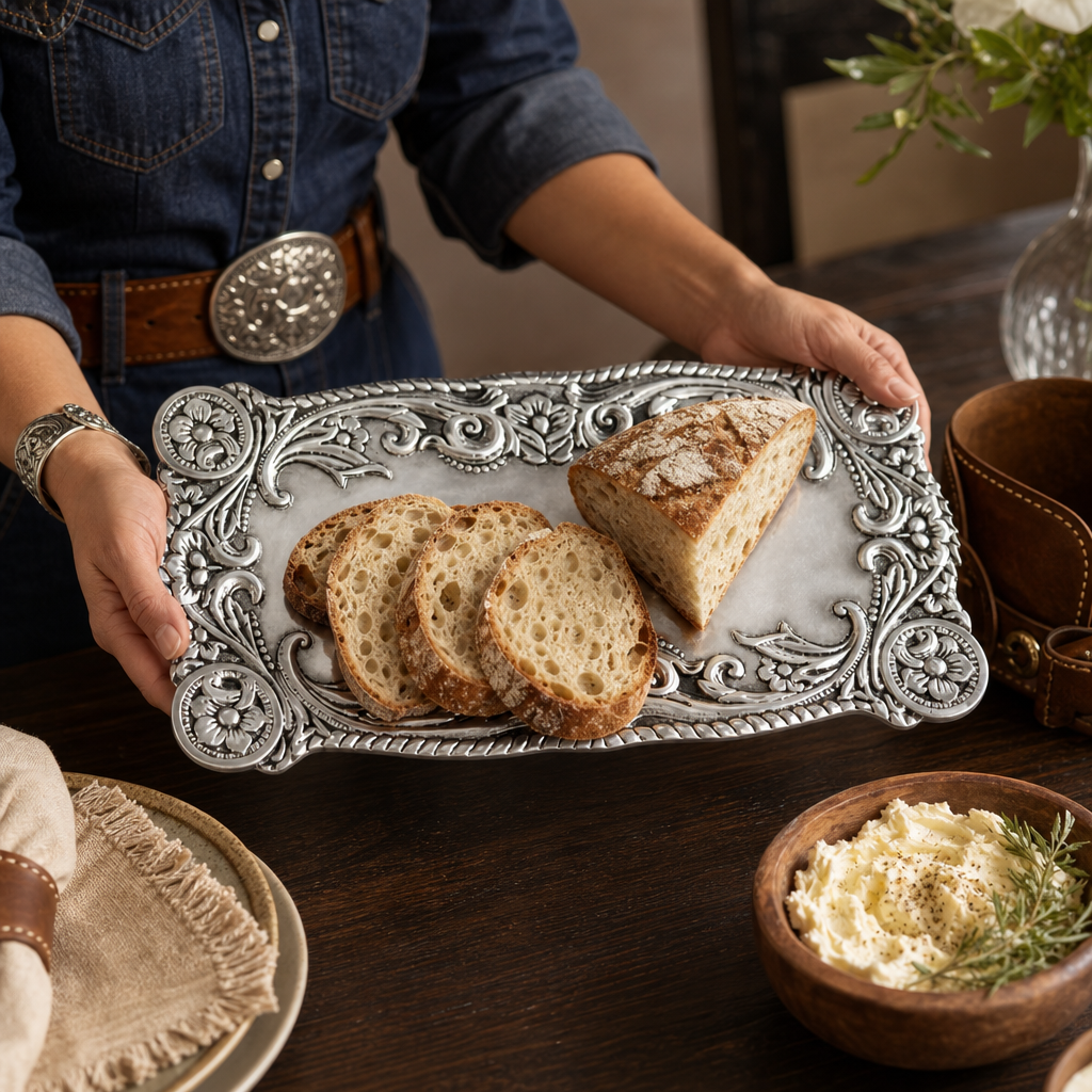 Concho Bread tray 4