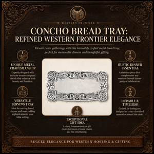 Concho Bread tray 16