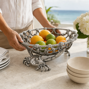 Crab and Net Fruit Basket 4
