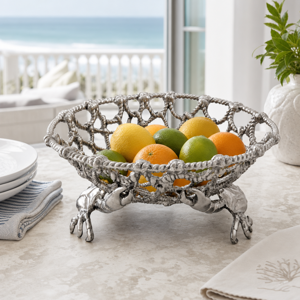 Crab and Net Fruit Basket 5