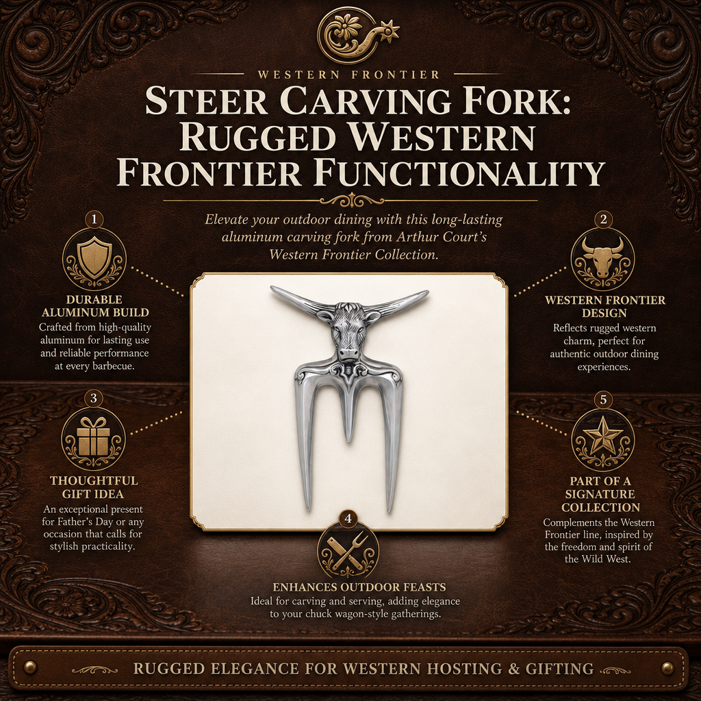 Steer Carving Fork: Rugged Western Frontier Functionality