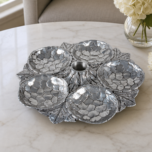 Artichoke 5 Section Snack Tray 8
