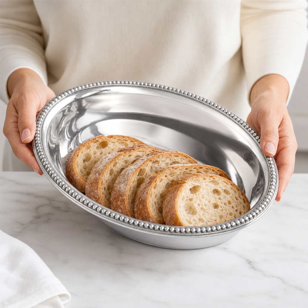 Beaded Bread Basket 9