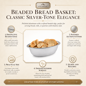 Beaded Bread Basket 10