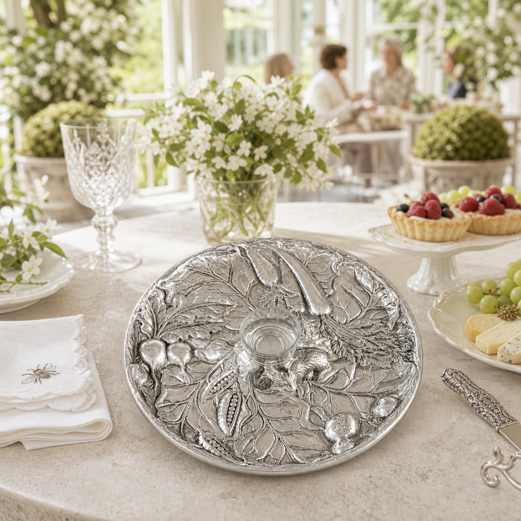 Rabbit Garden Tidbit Tray 7
