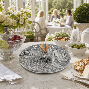 Rabbit Garden Tidbit Tray 9