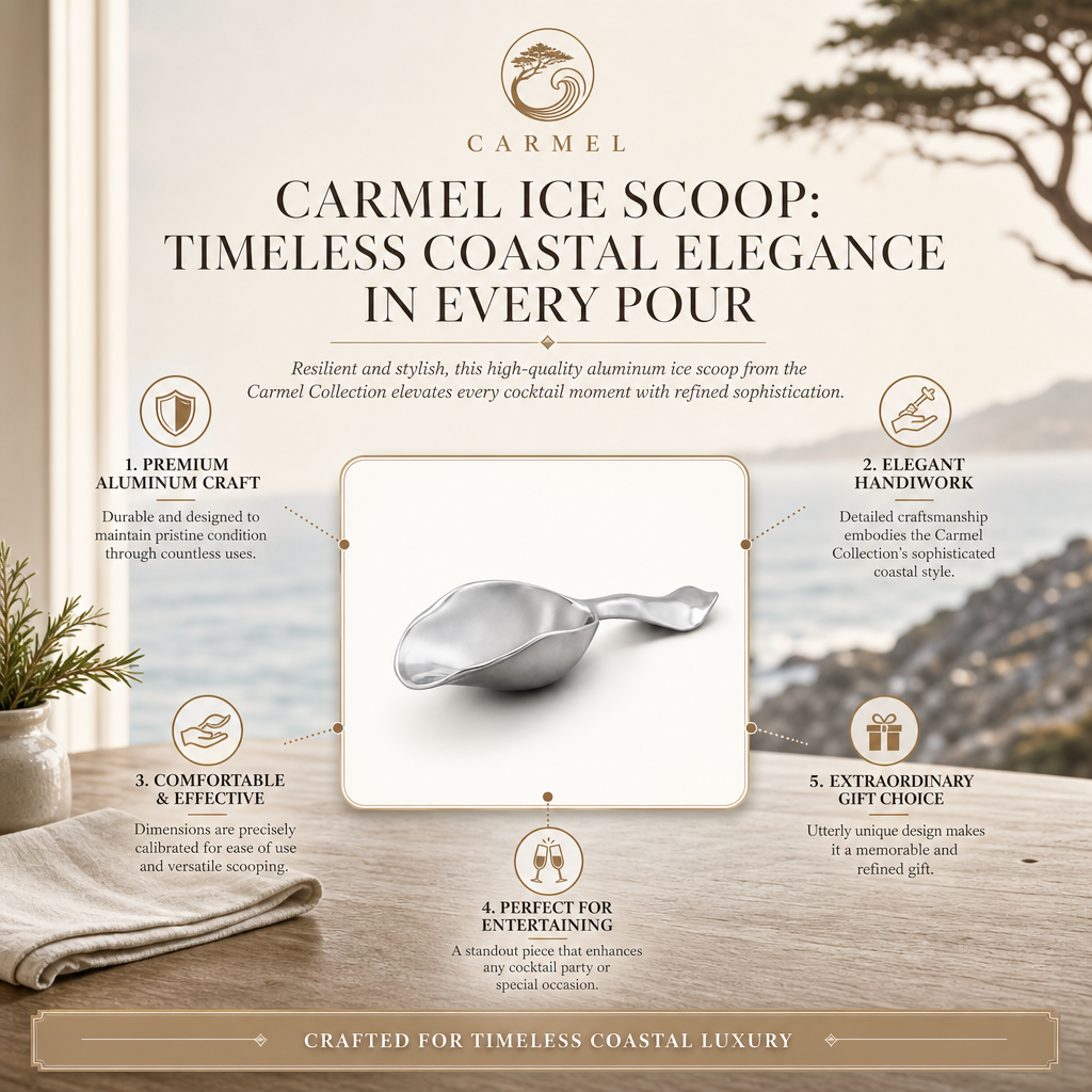 Carmel Ice Scoop: Timeless Coastal Elegance in Every Pour
