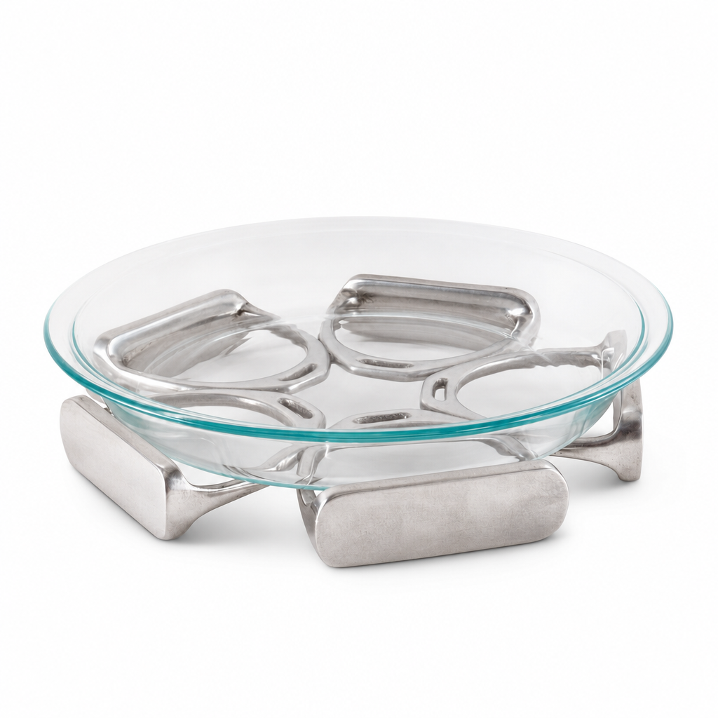 Equestrian Stirrup Pie Trivet 1