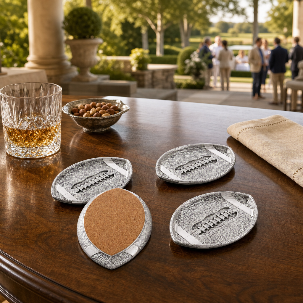 Football Coasters - Set of 4 8