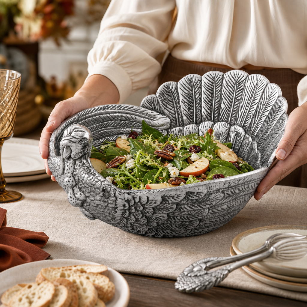 Turkey Salad Serving Bowl 4