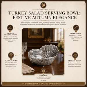 Turkey Salad Serving Bowl 17