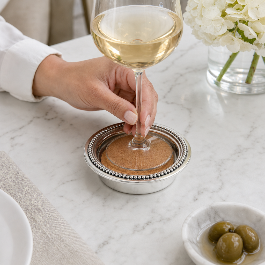 Beaded Wine Coaster 4