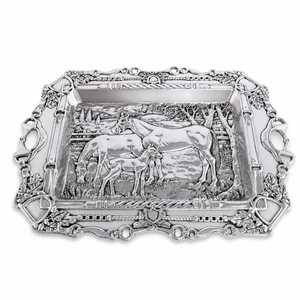 Grazing Horses Parlor Tray 1
