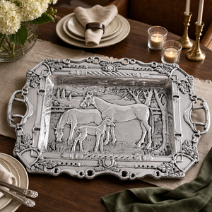 Grazing Horses Parlor Tray 5
