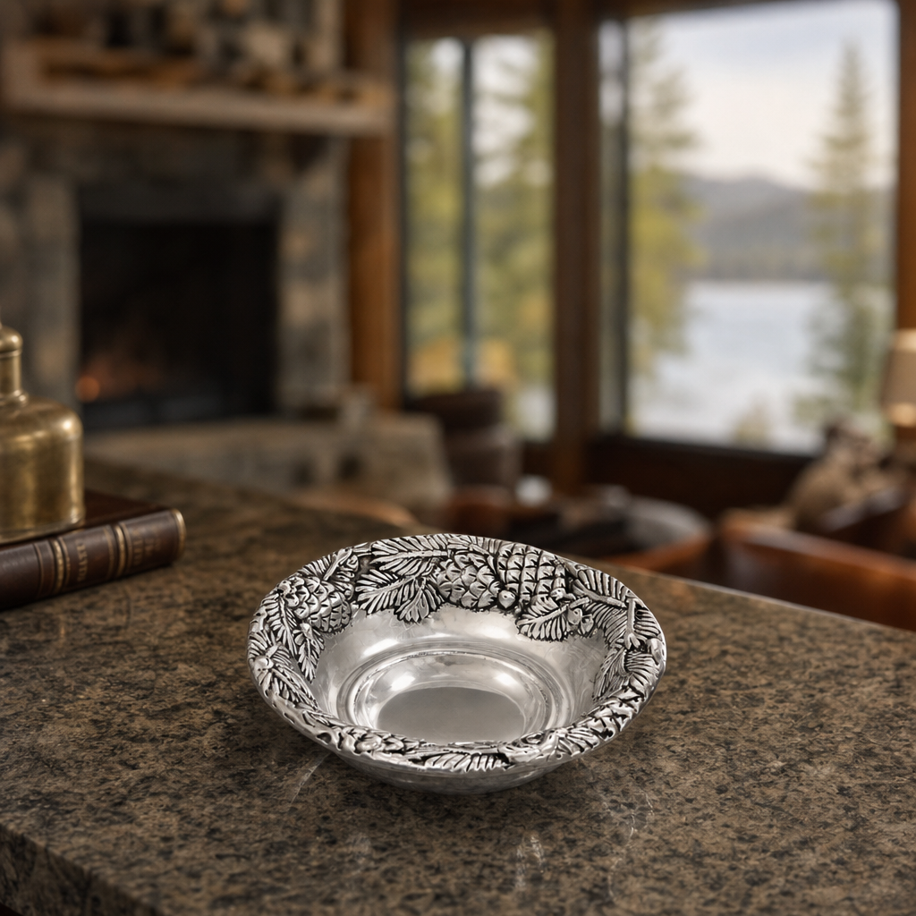 Pine Cone Forest Dip Bowl Set of 4 5