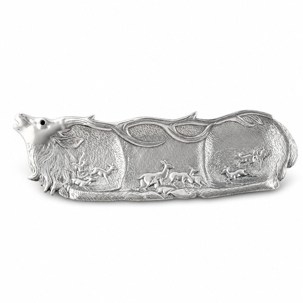 Elk Herd Oblong Tray 1