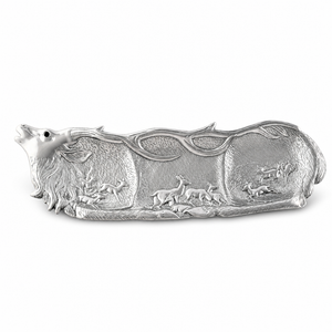 Elk Herd Oblong Tray 1