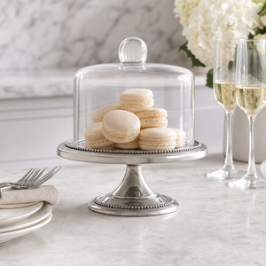 Beaded Small Dessert Stand 7