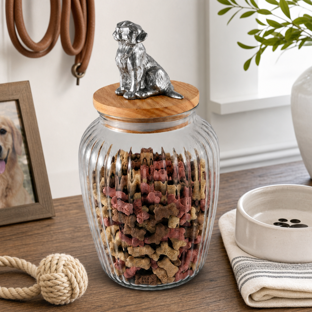 Dog Treat Jar 6