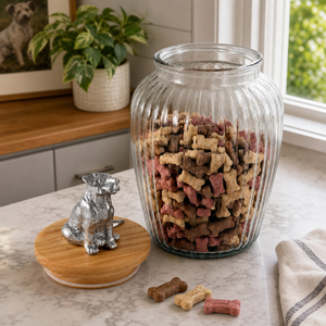 Dog Treat Jar 7