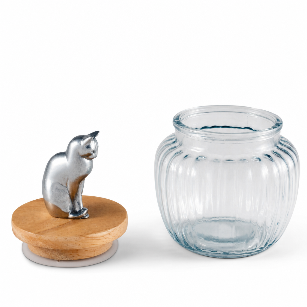 Cat Treat Jar 9