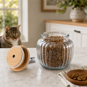 Cat Treat Jar 7