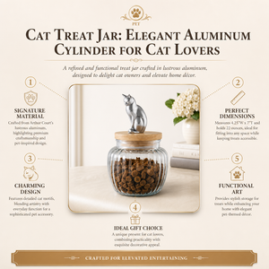 Cat Treat Jar 10
