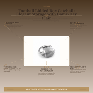 Football Lidded Box Catchall 11