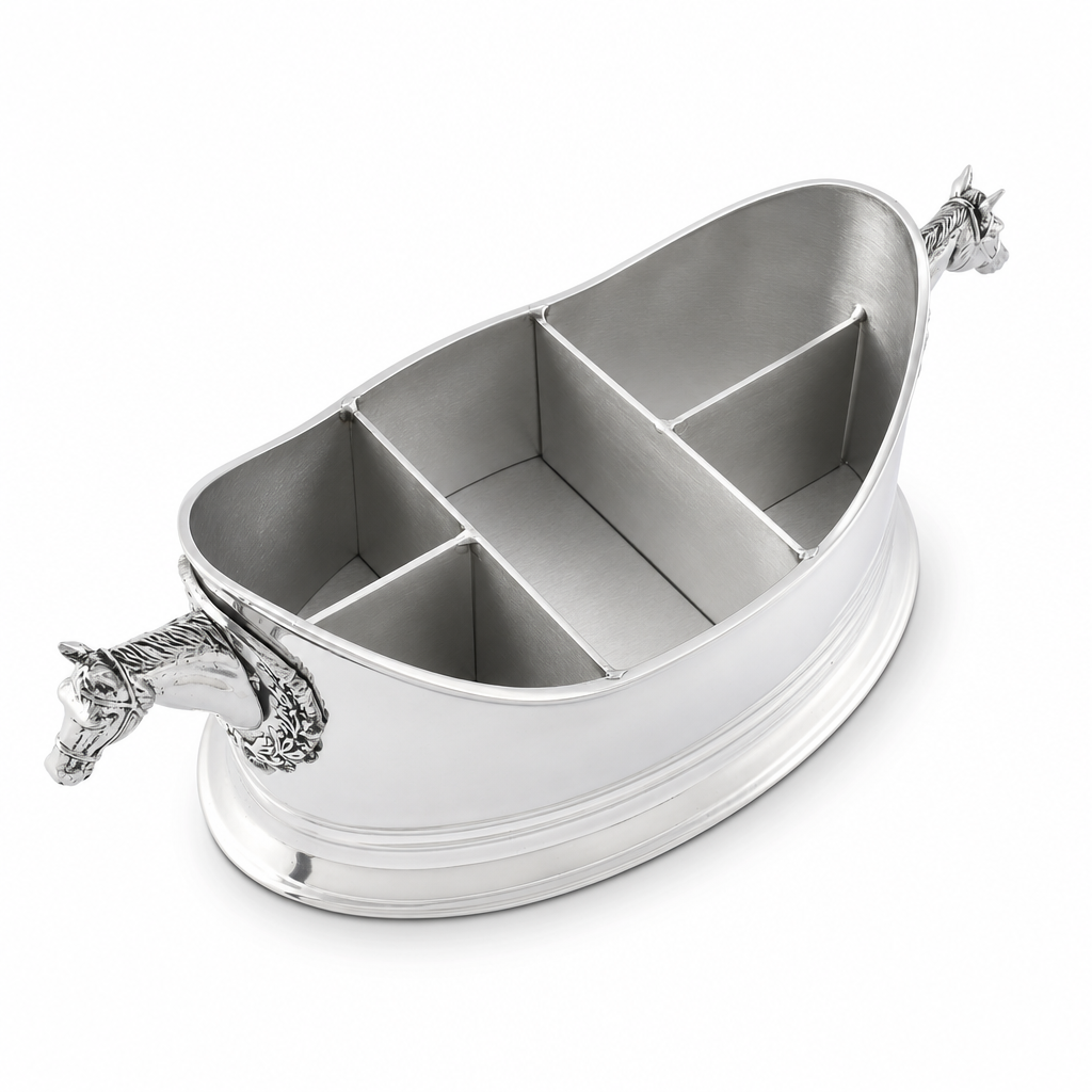 Horse Head Silverware Caddy 8