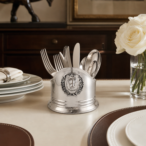 Horse Head Silverware Caddy 4