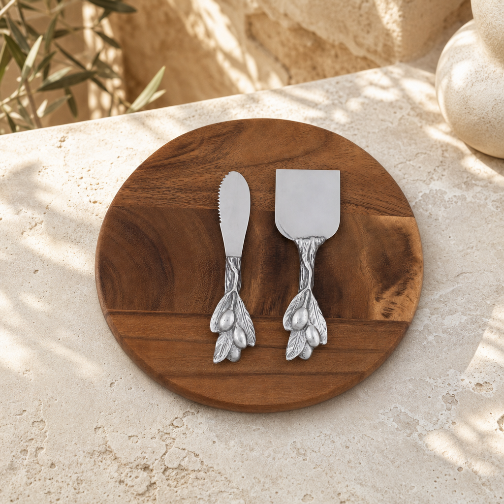 Olive Cheese Tool Set 2